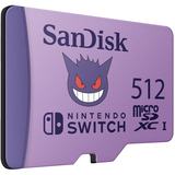 SanDisk MicroSDXC Extreme Gaming 512GB 100MB/90MB Pokemon - Switch