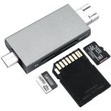 JJC CR-UTC5AC Memory Card Reader Grey