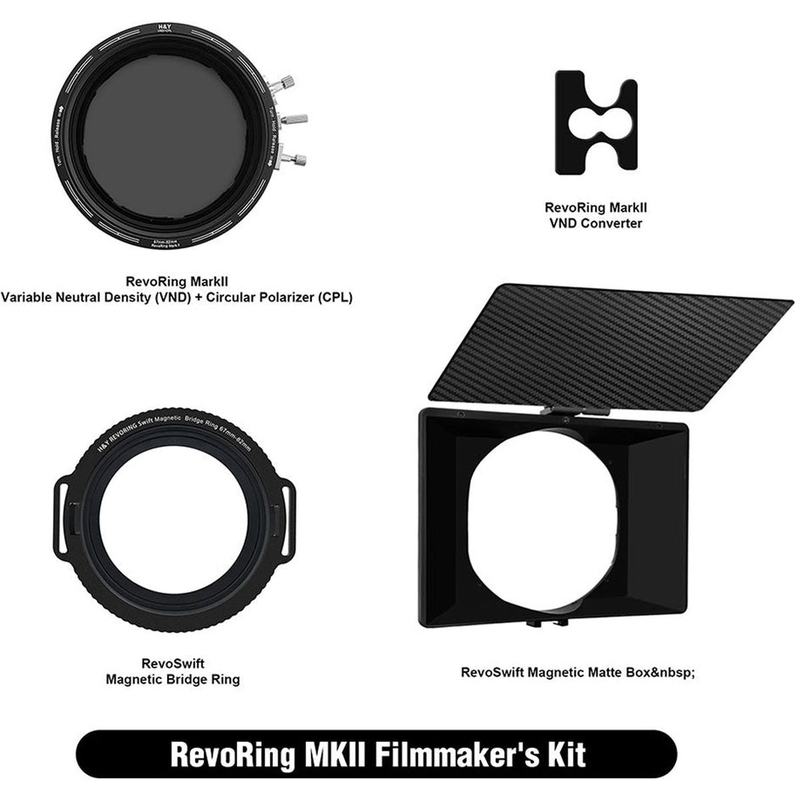 H&Y RevoRing MkII Video Kit 82-95mm (RNC95-II + RBR-95 + Rmbox + RC01)