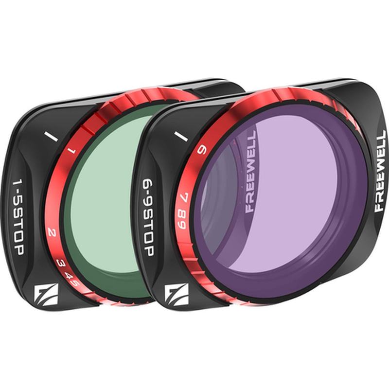 Freewell Osmo Pocket 3 Variable ND 1-5 Stop 6-9 Stop Filters - 2pack