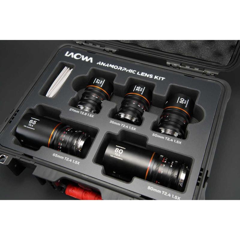 Laowa Nanomorph S35 Bundle (27.35.50.65.80mm) Amber dl (L...
