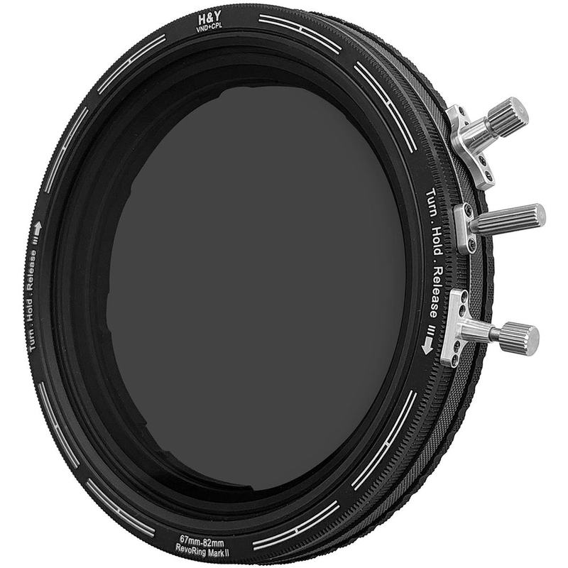 H&Y RevoRing Variable ND3-1000+CPL Filter MkII 46-62mm