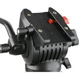 Caruba Videostar 177 Pro Videostatief + Liquid Damped Head