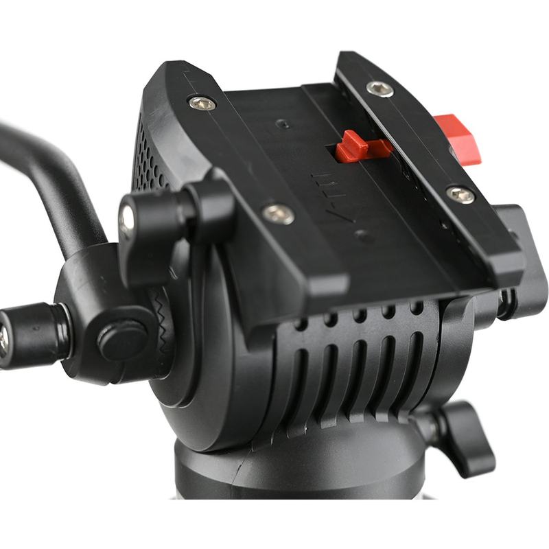 Caruba Videostar 177 Pro Videostatief + Liquid Damped Head