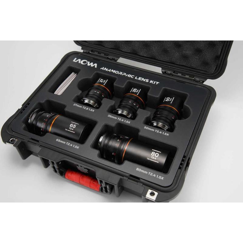 Laowa Nanomorph S35 Bundle (27.35.50.65.80mm) Amber dl (L...
