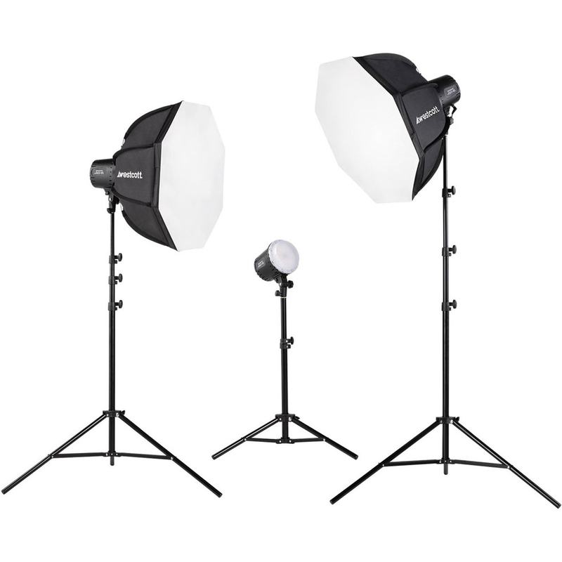 Westcott U60-B Bi-Colour LED 3-LIGHT Softbox Kit