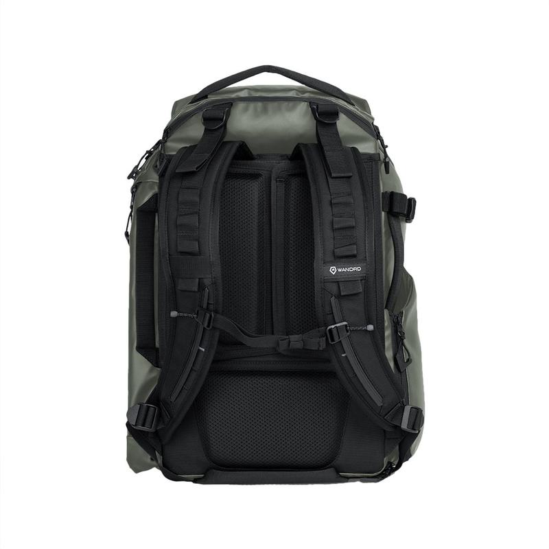 WANDRD Transit 35l Travel Backpack Wasatch Green Essential Bundle