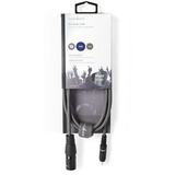 Nedis XLR-Audio Cable XLR 3-PINS M-RCA M 1.5m Grey