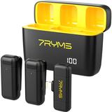7Ryms Rimo S1 Wireless Microphone w/ 2 Transmitters Lightning