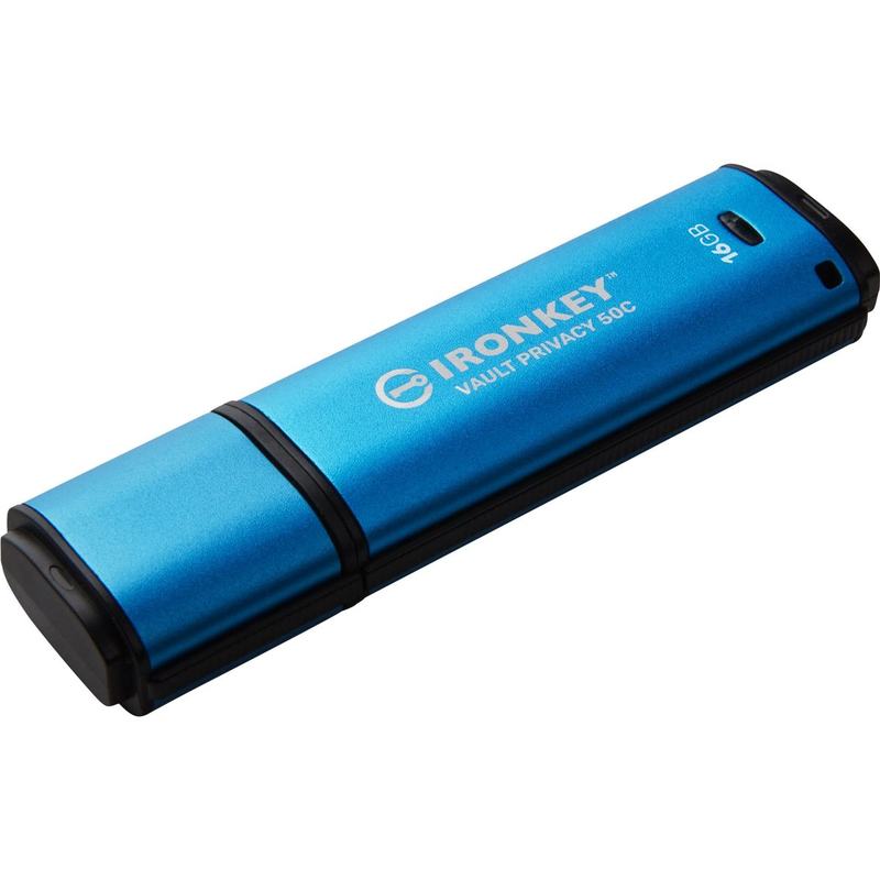 Kingston 16GB USB-C IronKey Vault P 50C AES-256