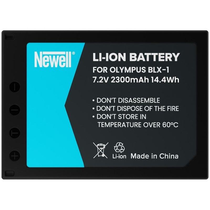 Newell Replacement Battery BLX-1 Battery For Olympus
