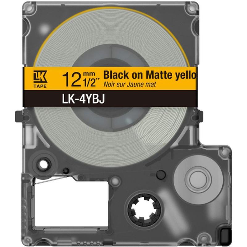 Epson Matte Red/Black 24mm LK-6RBJ