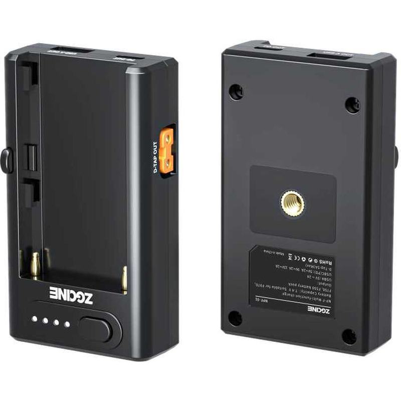ZGCINE NPF USB-C Multi-Charger/ Adapter D-Tap/USB-C PD/USB-A (NPF-0