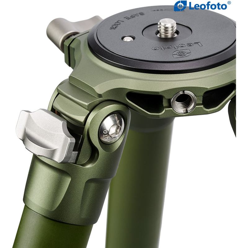 Leofoto LM-364cl (Olive) CNC Tripod Hard Anodize