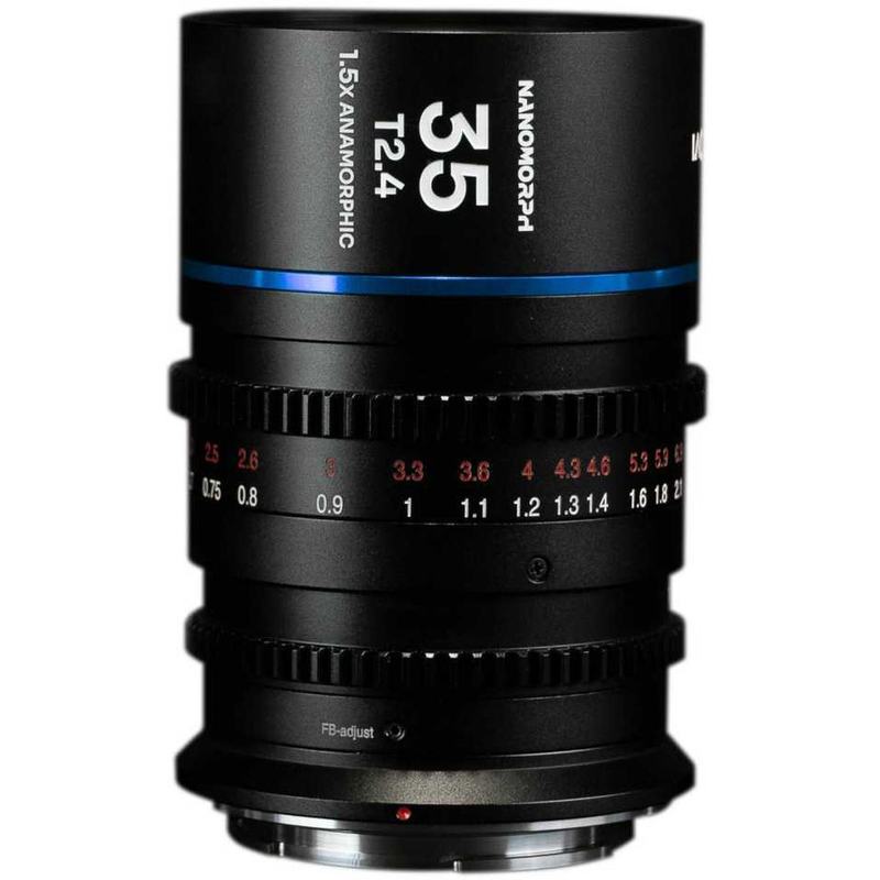 Laowa Nanomorph 35mm T2.4 1.5X S35 (Blue) (Cine) Canon RF