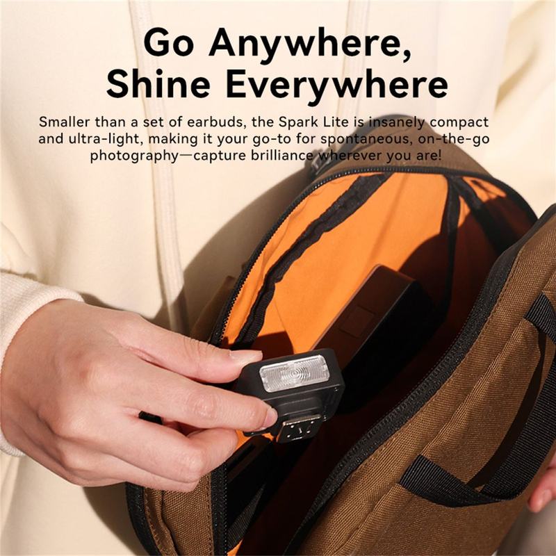 Ulanzi SL02 Spark Lite Mini Cameraflitser w/ LED-Lamp