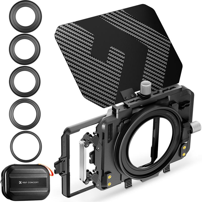 K&F Concept Matte Box Filter Kit w/ 2 Frames