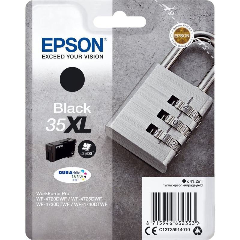 Epson 35XL Black 41ml T35914010
