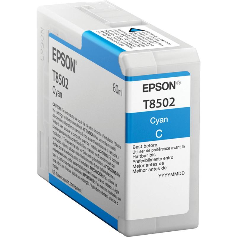 Epson T850200 Cyan UltraChrome HD Ink 80ml