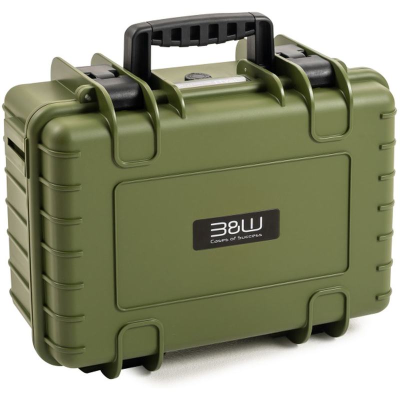 B&W Bw.case PP.166; Case Type 4000; Divider; Bronze Green