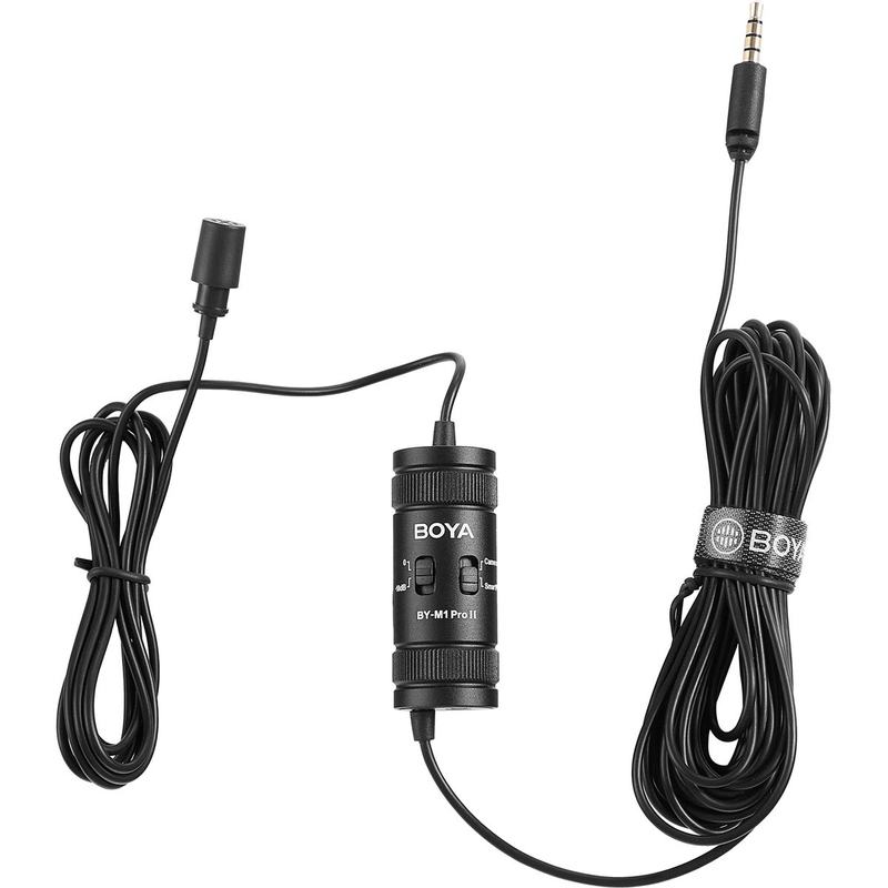 Boya BY-M1 Pro II - Clip-On Microphone