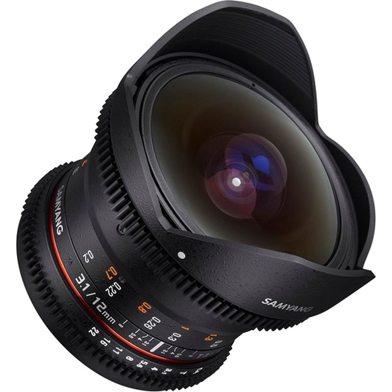 Samyang 12mm T3.1 VDSLR Fisheye Canon