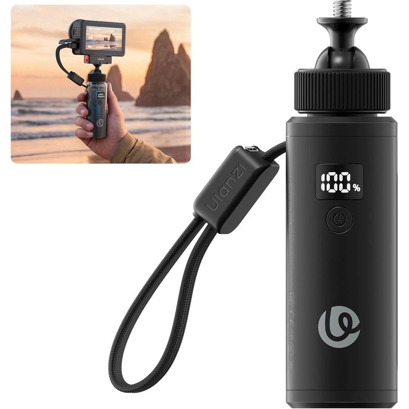 Ulanzi MA94 5000mAh Mini PowerBank Grip w/ Ball Head