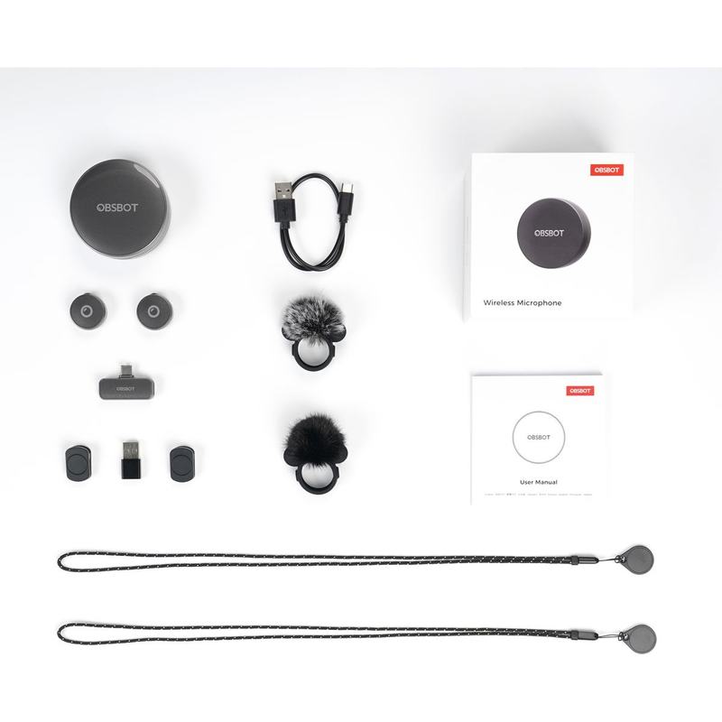 OBSBOT Vox Wireless Live Streaming Microphone