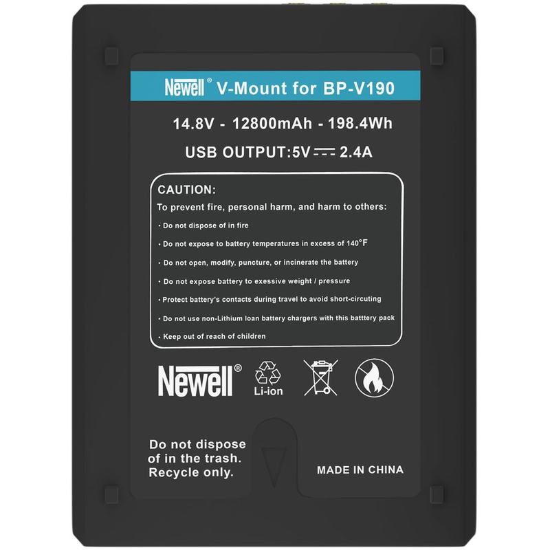 Newell BP-V190 Slim V-Mount Battery