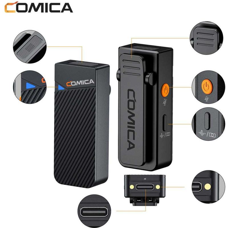 Comica 2.4G Mini Wireless Microphone - 1 Transmitter Vimo C1 (COM-VC1)