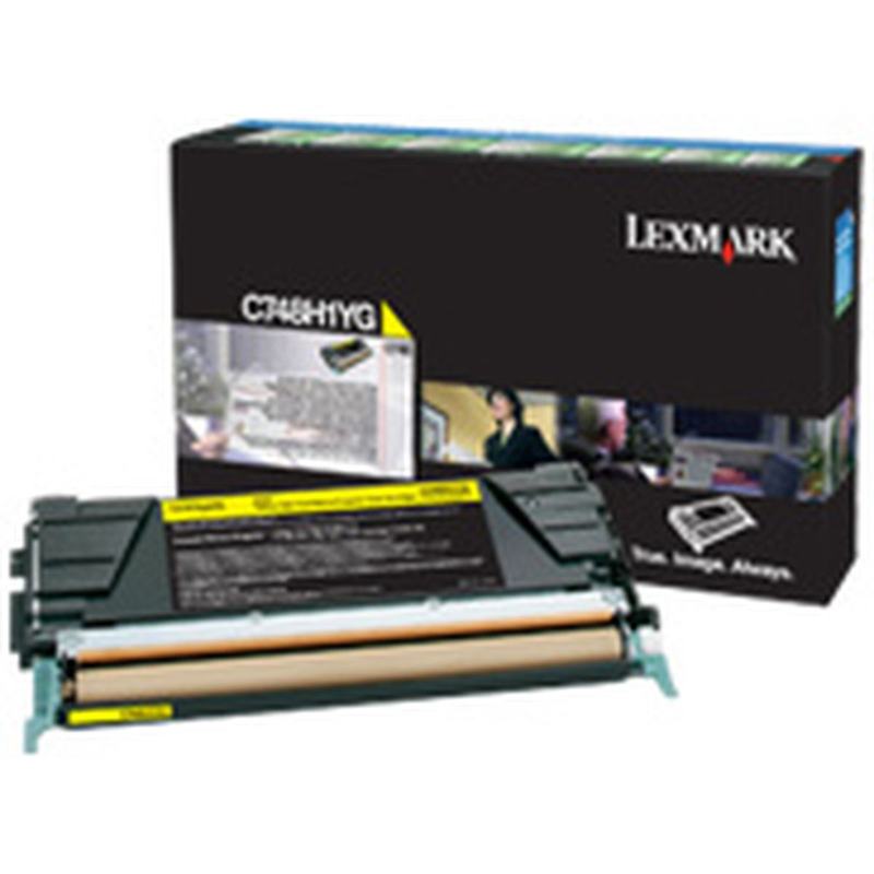 Lexmark Toner Cartridge Yellow 10K Return Progra