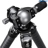 Leofoto SA-404C+MH-60S CNC Tripod Hard Anodize