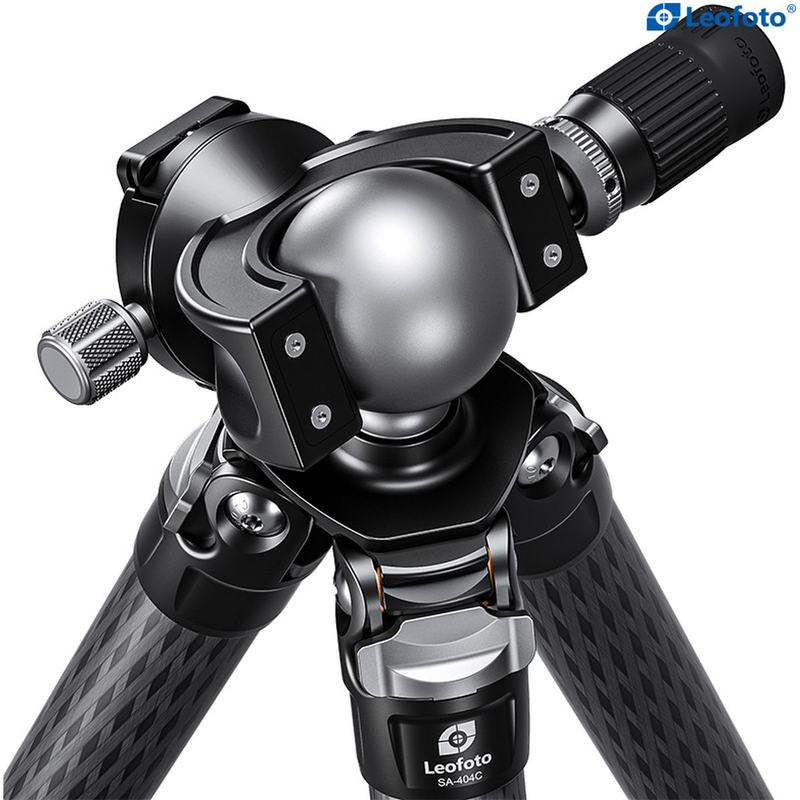 Leofoto SA-404C+MH-60S CNC Tripod Hard Anodize