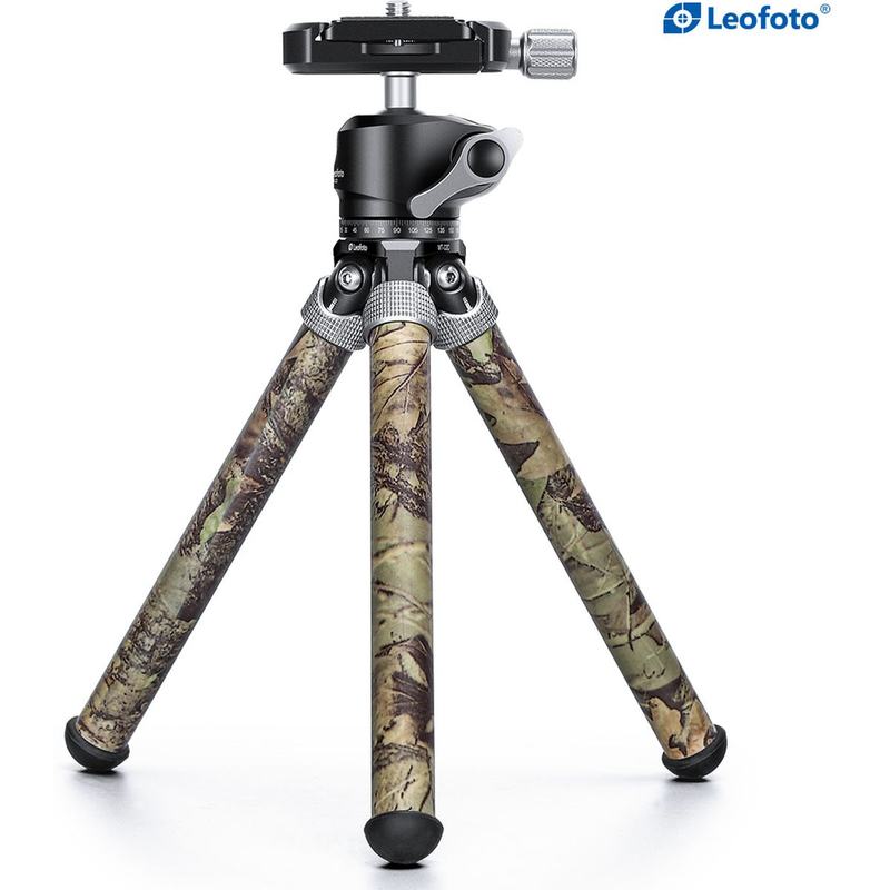 Leofoto MT-02C+LH-22 (Camouflage) Mini Table Tripod Kit