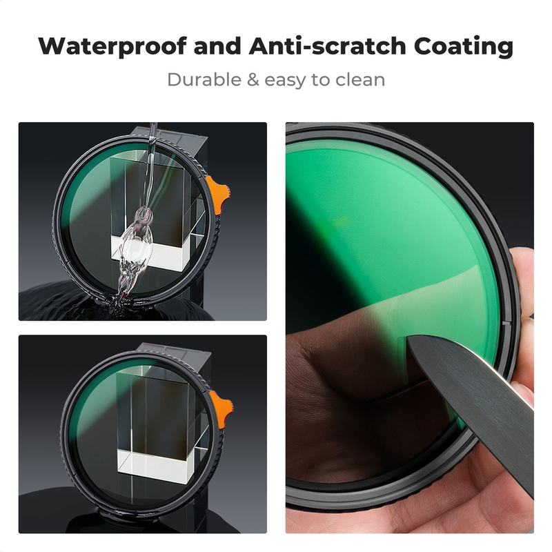 K&F Concept Variabel ND Filter ND3-1000 Nano X - 72mm