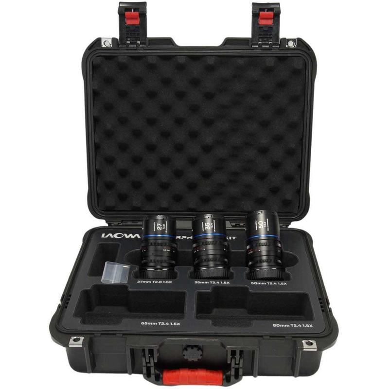 Laowa NANOMORPH S35 Bundle (27.35.50mm) (Blue) (Cine) L-Mount