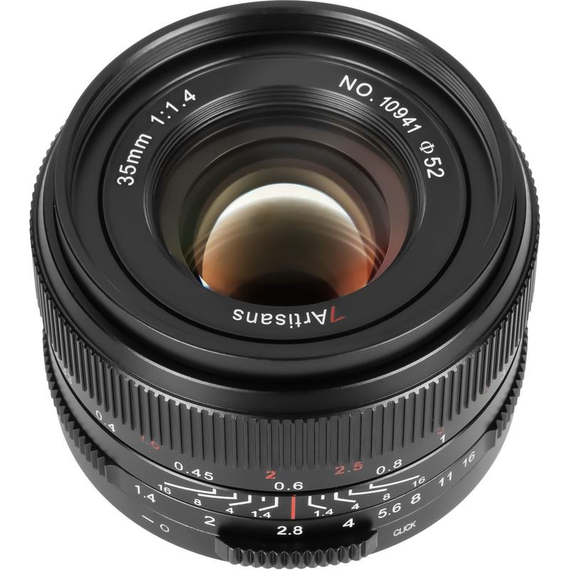 7Artisans 35mm f/1.4 Sony E-Mount MkIII FF
