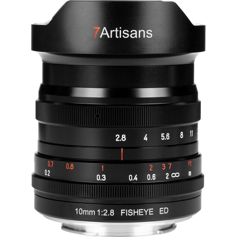 7Artisans 10mm f/2.8 Sony E-Mount MkII Black