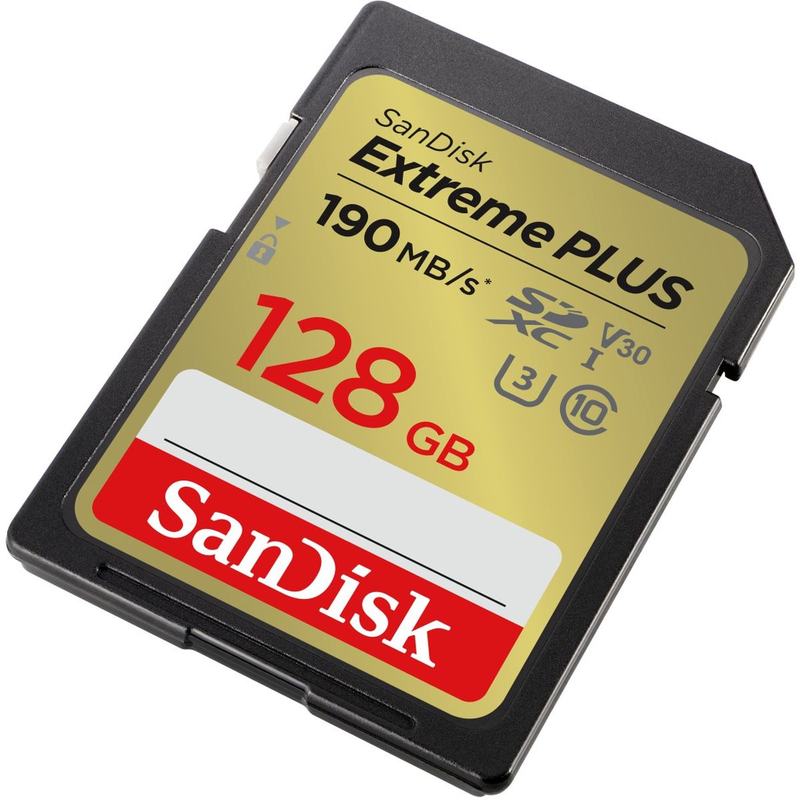 SanDisk Extreme Plus 128GB SDHC Memory Card UHS