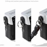 SmallRig 5208 Universal Leather Camera Shoulder Strap Black