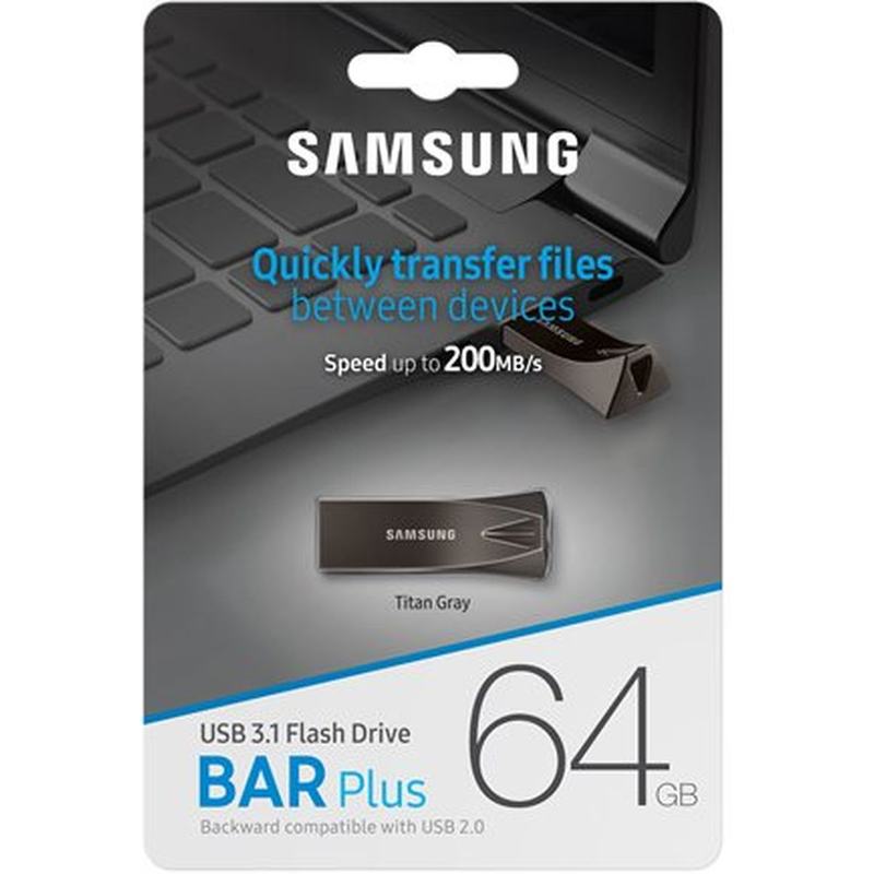 Samsung Bar Plus 64GB Titan Grey