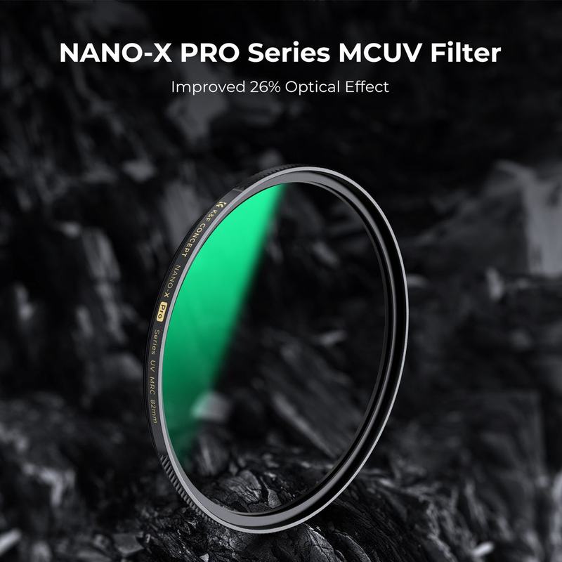 K&F Concept UV Filter - Nano X Pro w/ Copper Frame - 62mm