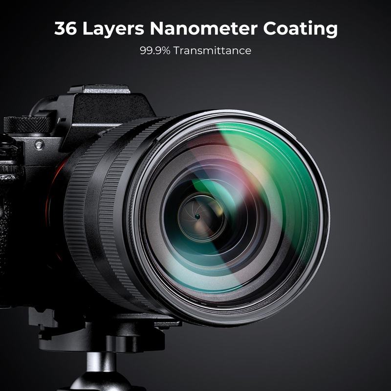 K&F Concept UV Filter - Nano X Pro w/ Copper Frame - 62mm