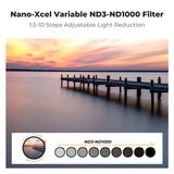K&F Concept Variabel ND Filter ND3-1000 Nano X - 72mm