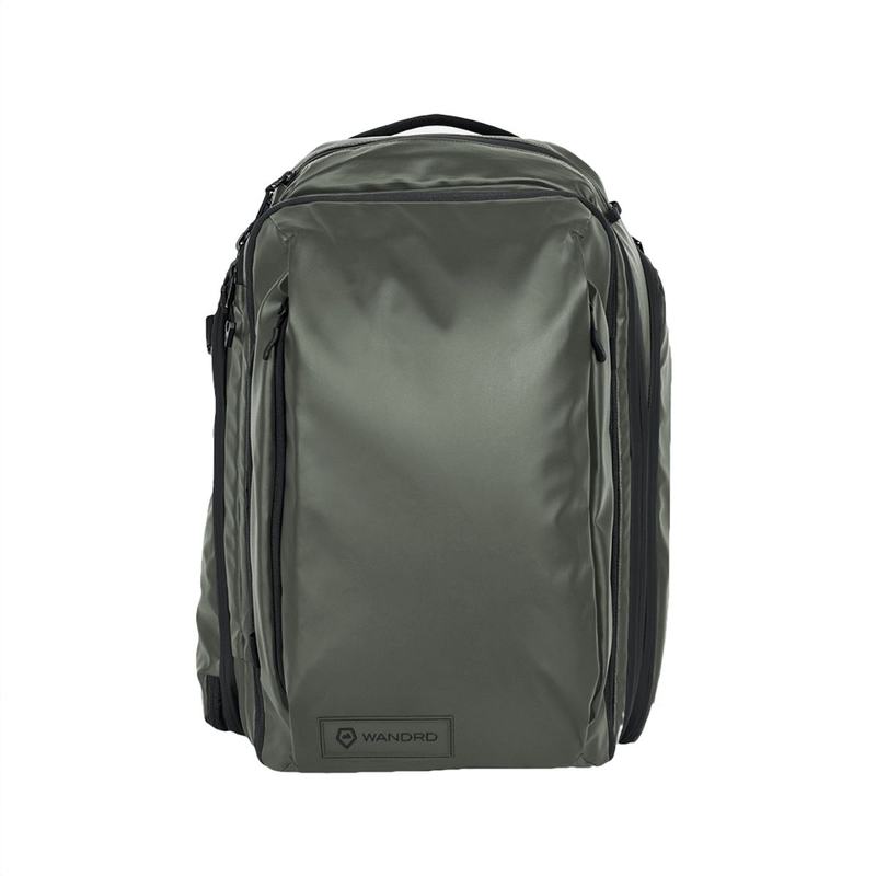 WANDRD Transit 35l Travel Backpack Wasatch Green Essential Bundle