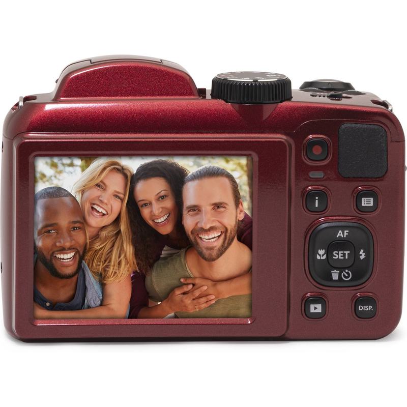 Kodak Pixpro AZ255 Red 25X Zoom Camera