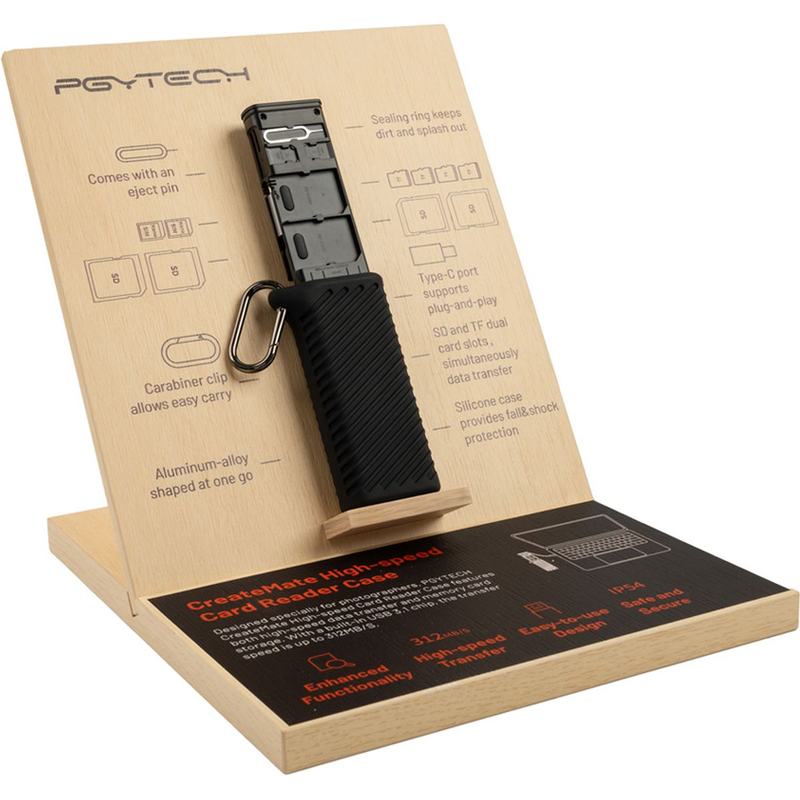 PGYTECH Display For Createmate Card Reader Case SD