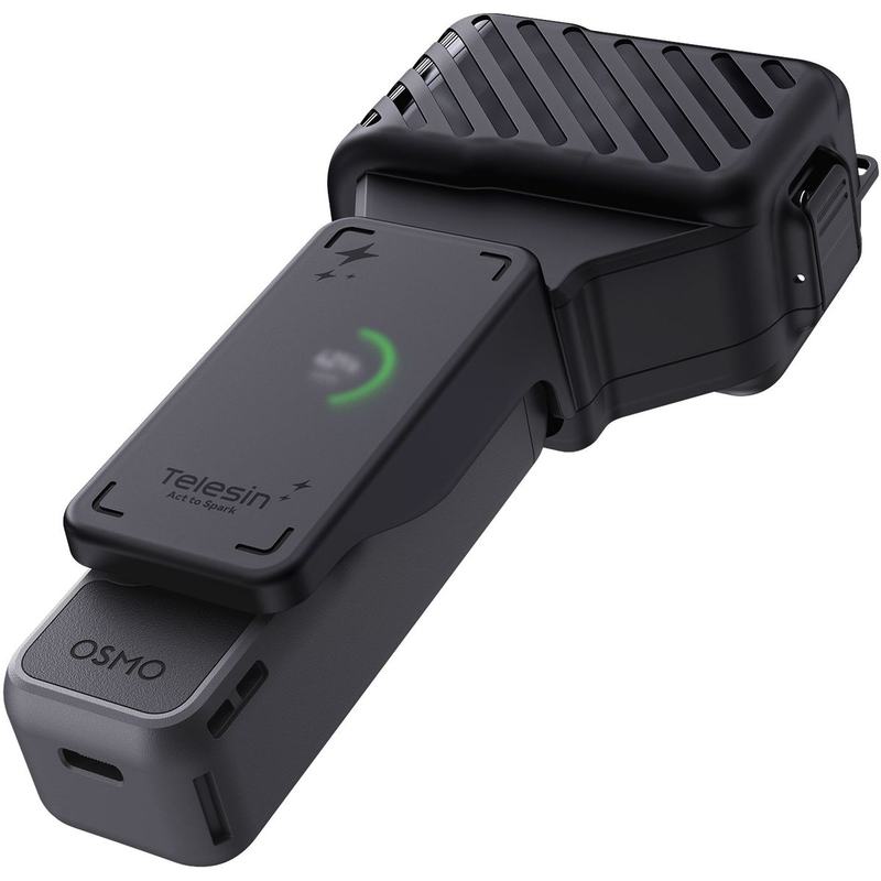 Telesin Half-Shell Protective Cover - DJI Pocket 4 Pro - Black