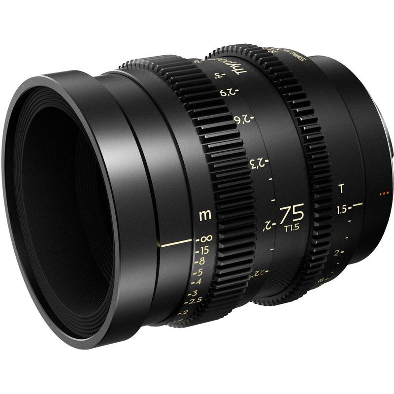Thypoch Simera-C 75mm T1.5 FF Prime Cine Lens E-Mount