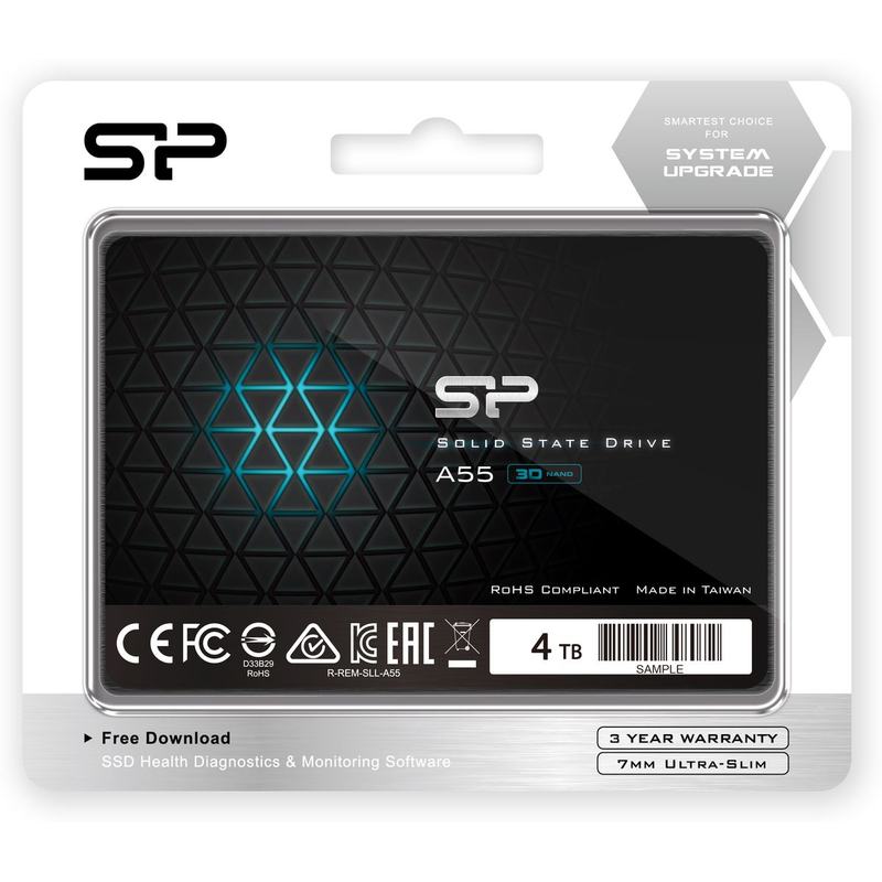 Silicon Power Ace A55 SSD 4TB SATA III (3D TLC Nand)
